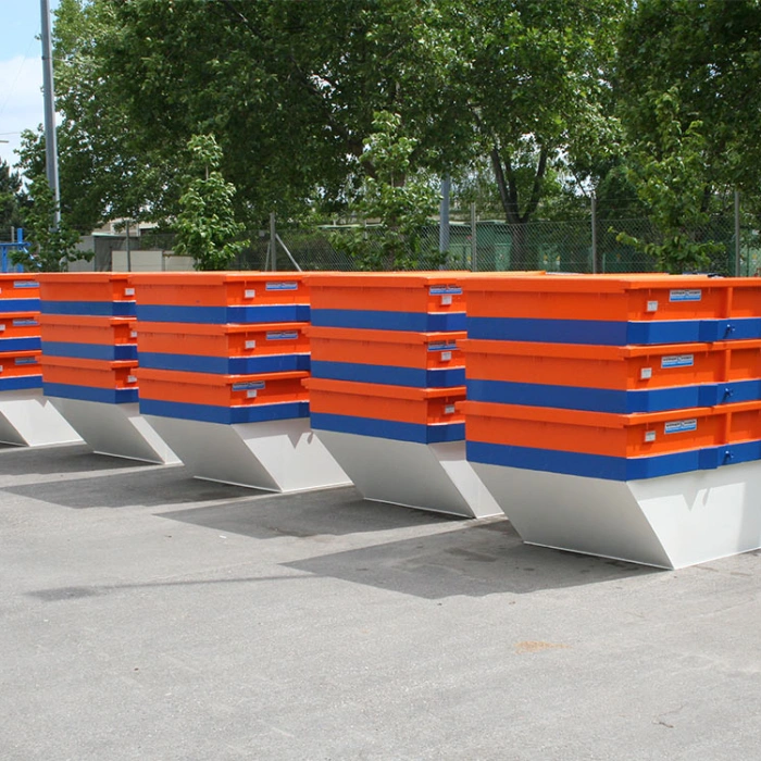 Container metalic Skip KM7 pentru moloz