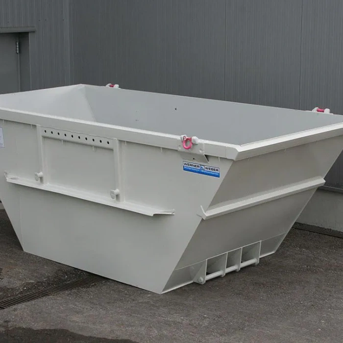 Container metalic deseuri constructii Skip S10 pentru macara