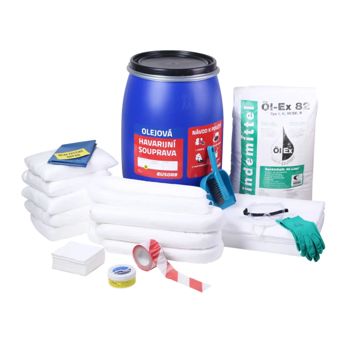 Kit de urgenta absorbtie uleiuri 132 litri