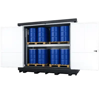 Container exterior pentru stocare deseuri periculoase