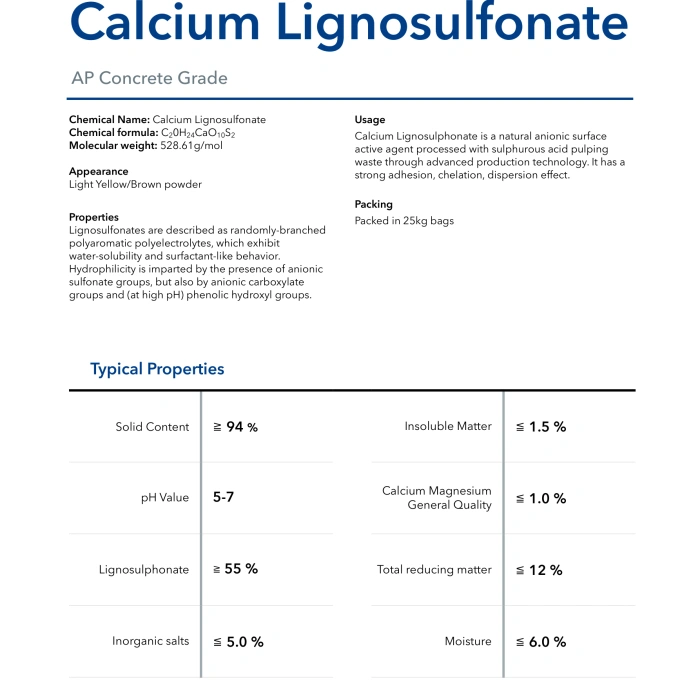Lignosulfonat de calciu