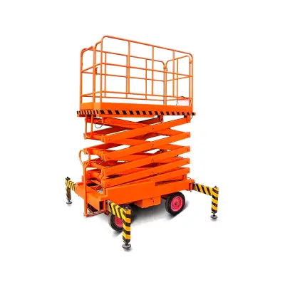 Nacela electrica tip foarfeca 500 kg 6 m și baterie SJY05-6