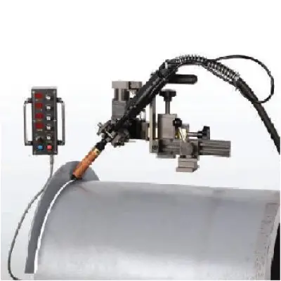 Aparat pentru sudare mecanizata inclinata