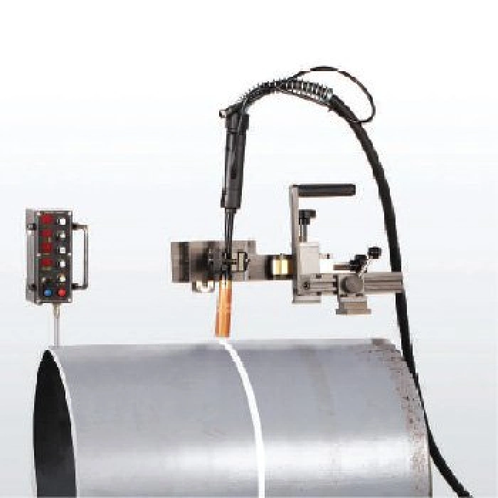 Aparat pentru sudare mecanizata inclinata