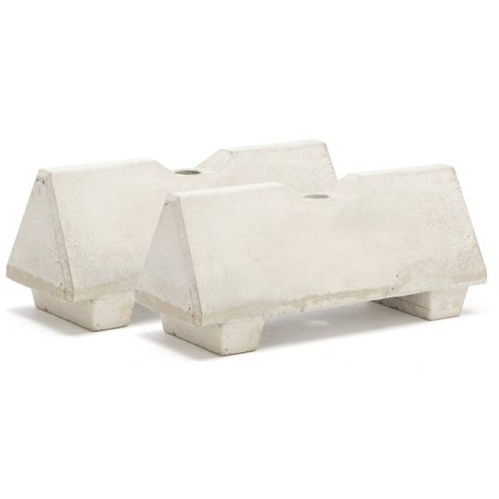 Parapet din beton pentru delimitare trafic - 2 buc
