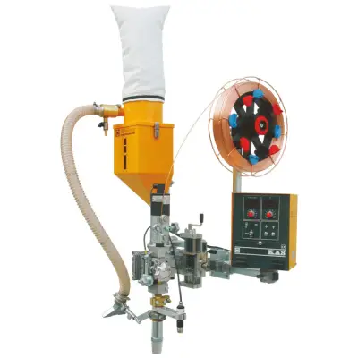 Cap de sudare sub strat de flux pentru coloanele de sudare