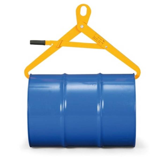 Carlig orizontal manipulare butoi