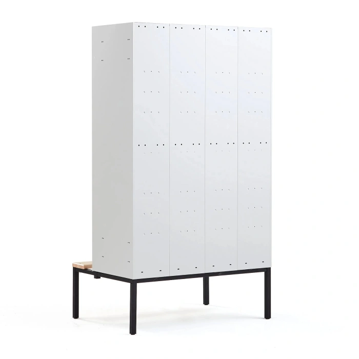 Dulap metalic pentru vestiare - 4 compartimente
