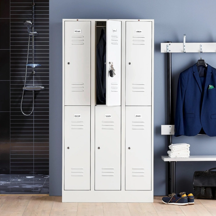 Dulap metalic model CAMPUS - 6 usi