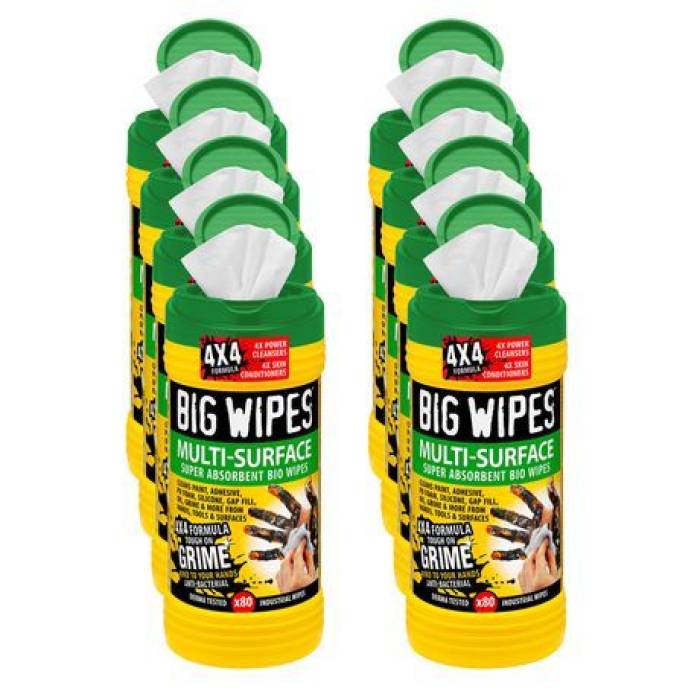 Bax cu servetele industriale BigWipes MultiSurface