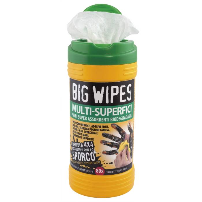 Tub cu servetele industriale BigWipes Multi-Surface 