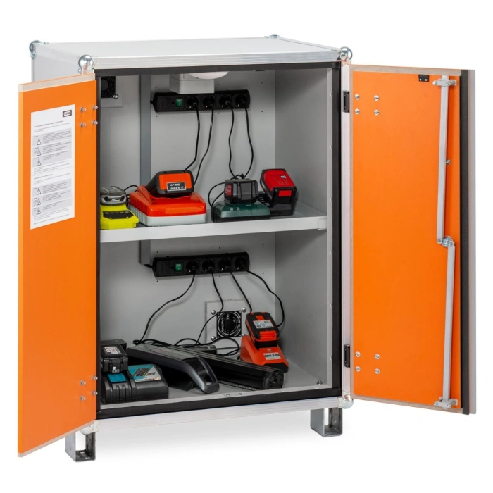 Dulap de încărcare a bateriei Basic 8/10 cu picioare, monofazat – lockEX