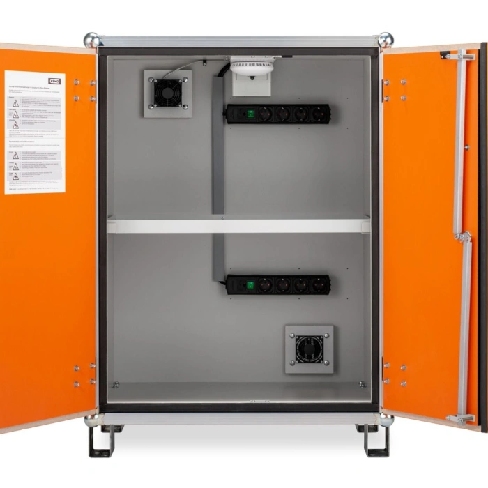 Dulap de încărcare a bateriei Basic 8/10 cu picioare, monofazat – lockEX