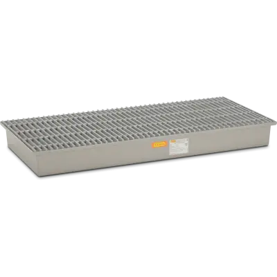 Cuva de retentie substante periculoase mediului 188 cm cu gratar plastic