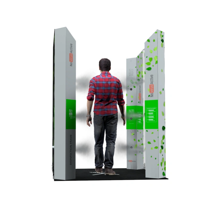 Statie dezinfectare coronavirus automata 900 pers/h HC R010