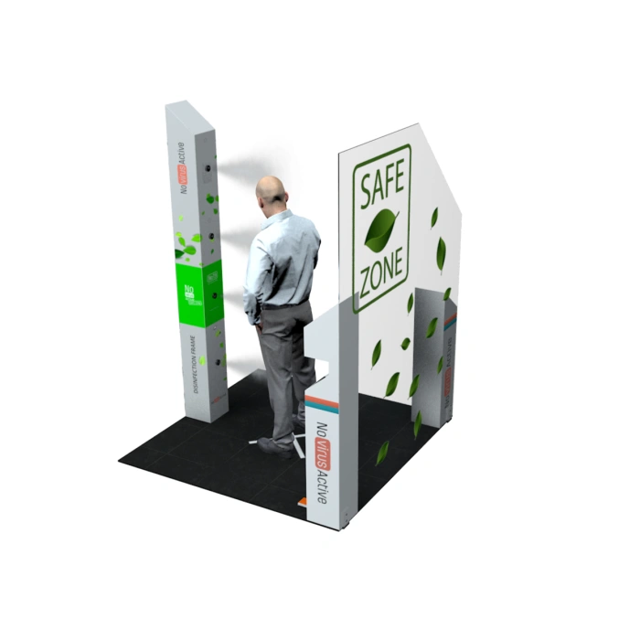 Statie dezinfectare coronavirus automata 450 pers/h HC R020