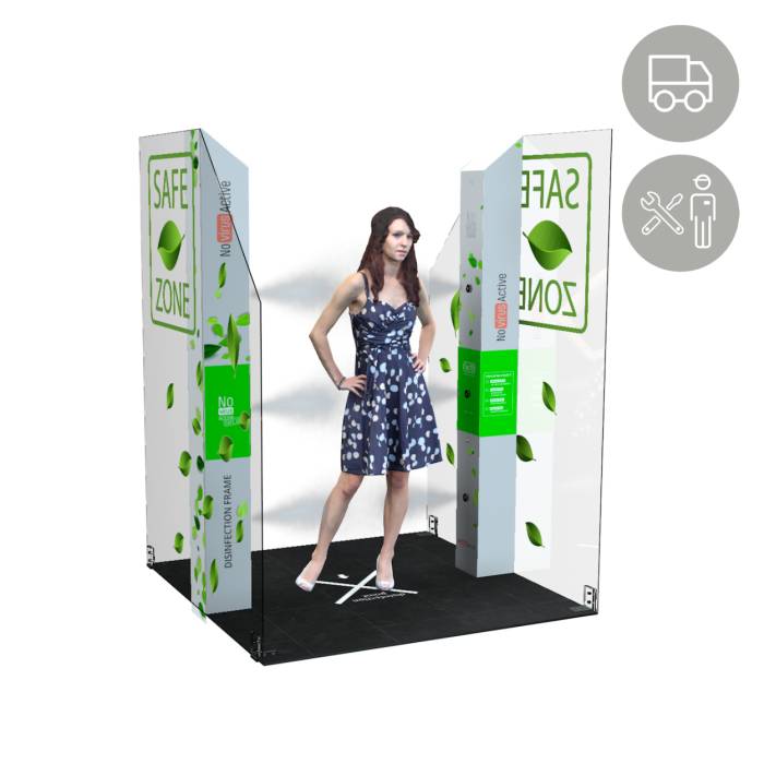 Statie dezinfectare coronavirus automata  600 pers/h HC R030