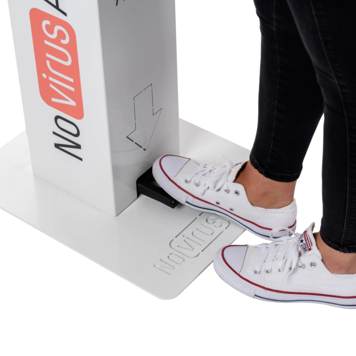 Stand dozare gel pentru dezinfectarea mainilor - KIDS Version