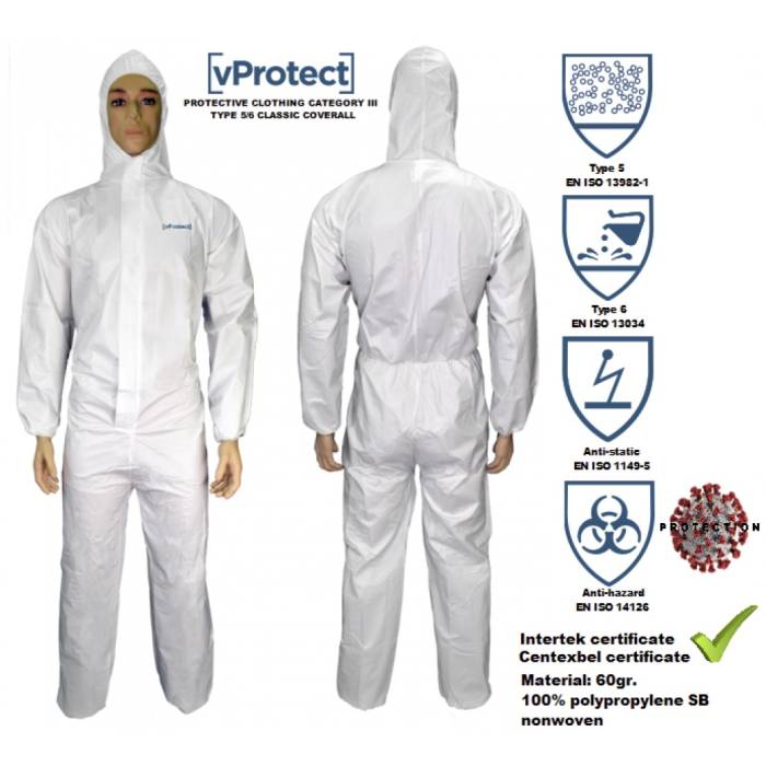 Combinezon de protectie importiva Coronavirus