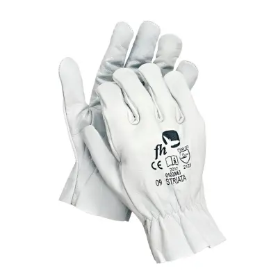 Manusi de protectie din piele capra model Striata