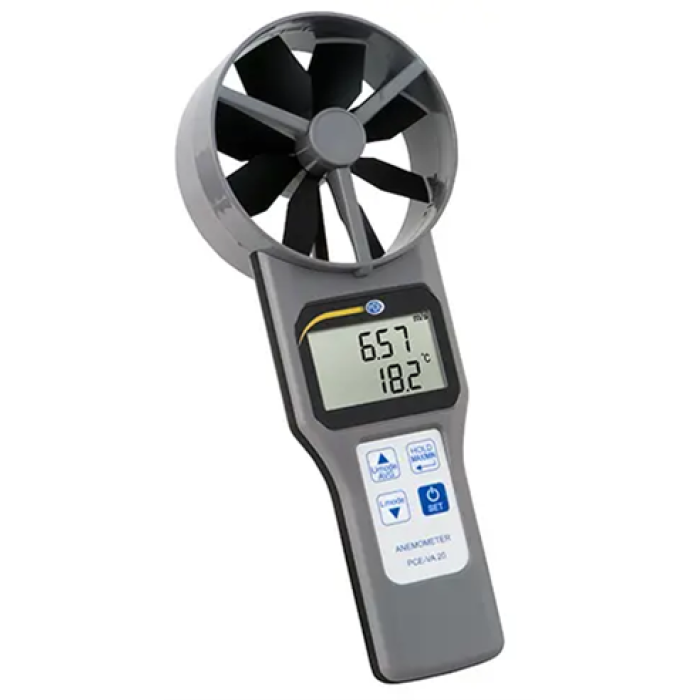 Debitmetru de aer multifuncțional PCE-VA 20