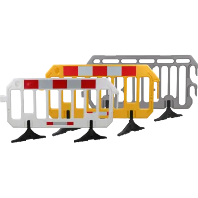 Gard din plastic pentru delimitarea zonelor de risc