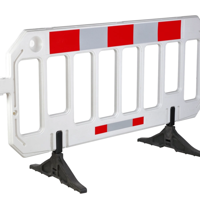 Gard din plastic pentru delimitarea zonelor de risc