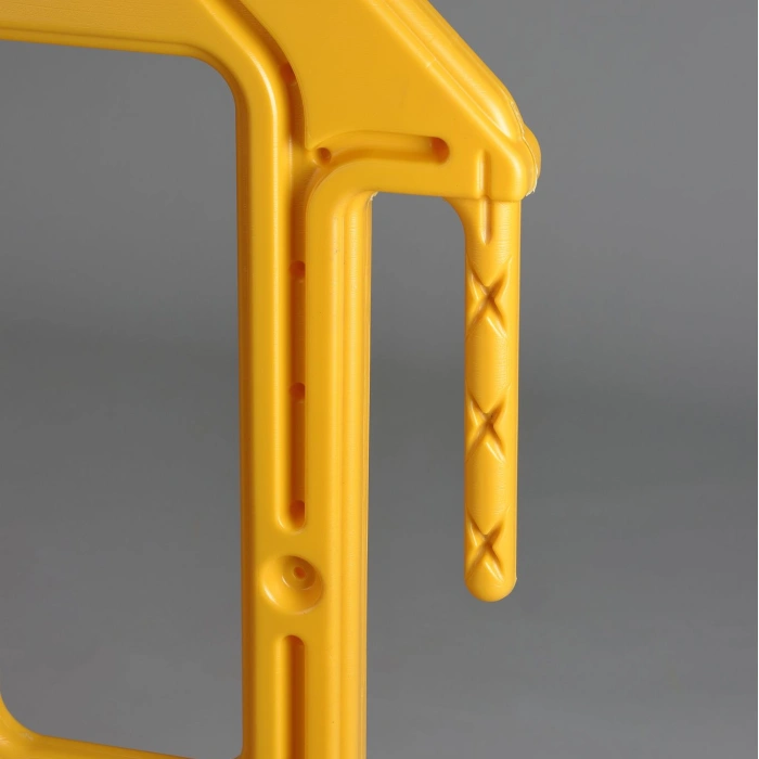 Gard din plastic pentru delimitarea zonelor de risc