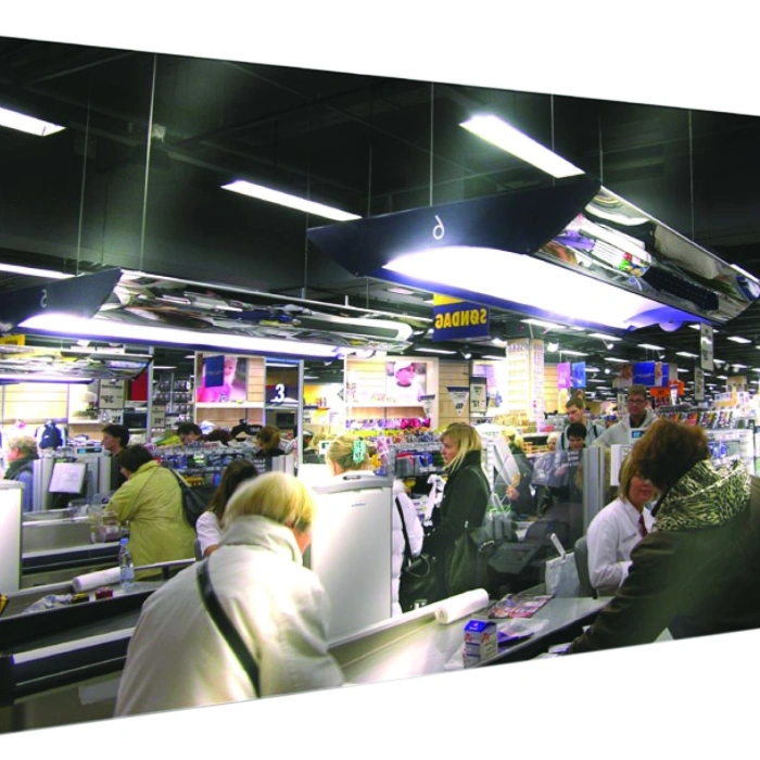 Oglinda dreptunghiulara pentru spatii comerciale