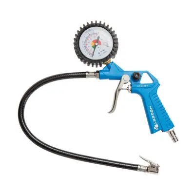 Pistol cu manometru pentru umflare roti