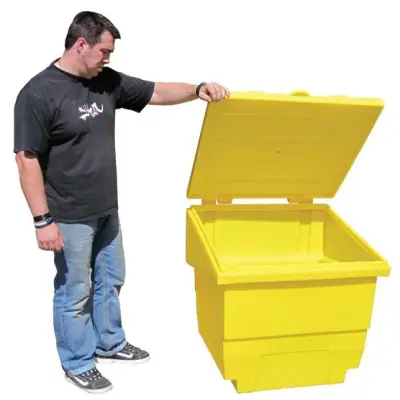 Container pentru material antiderapant - 250 litri