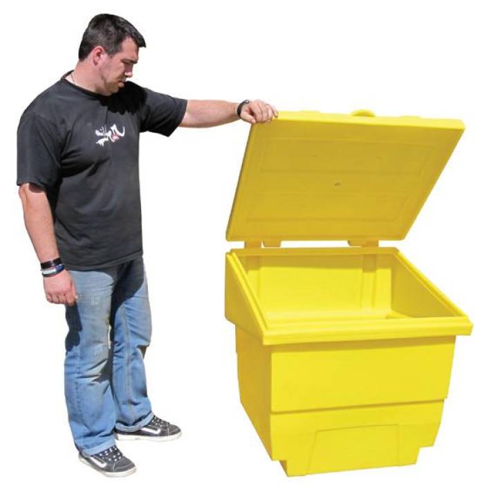 Container pentru material antiderapant - 250 litri