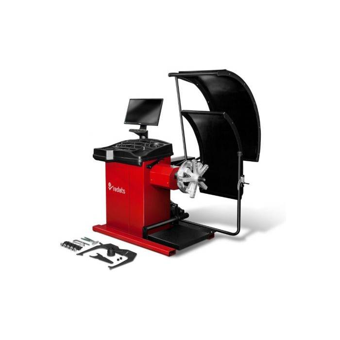 Masina de echilibrat roti camioane - cu lift 28 inch