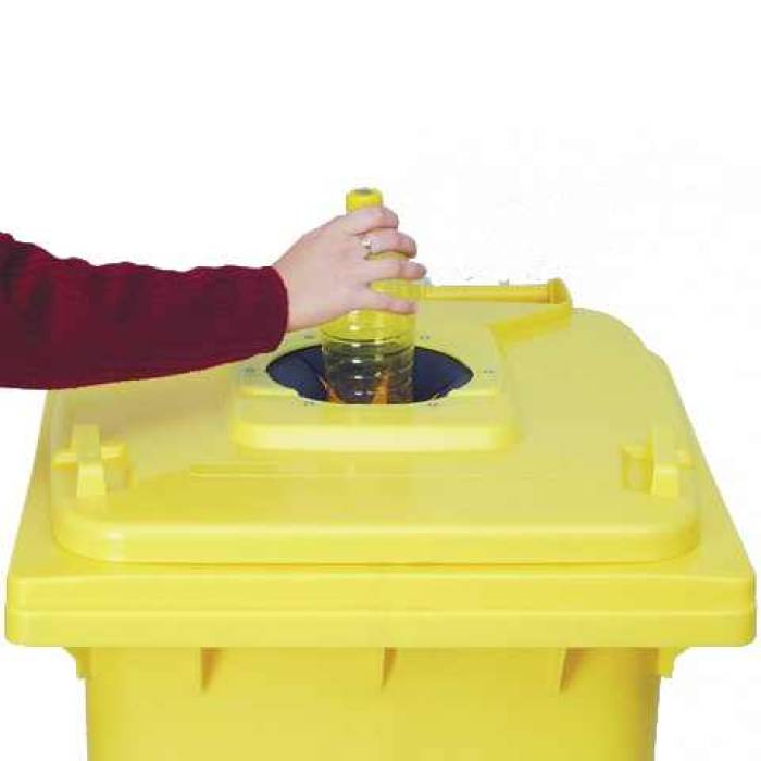 Pubele pentru colectare selectiva deseuri - 120 litri, diverse culori