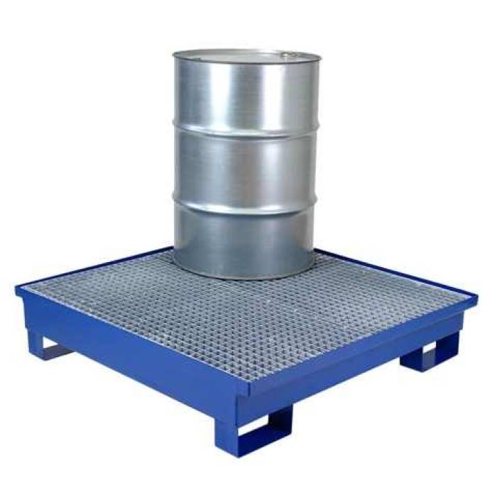 Platforma din metal pentru 4 butoaie