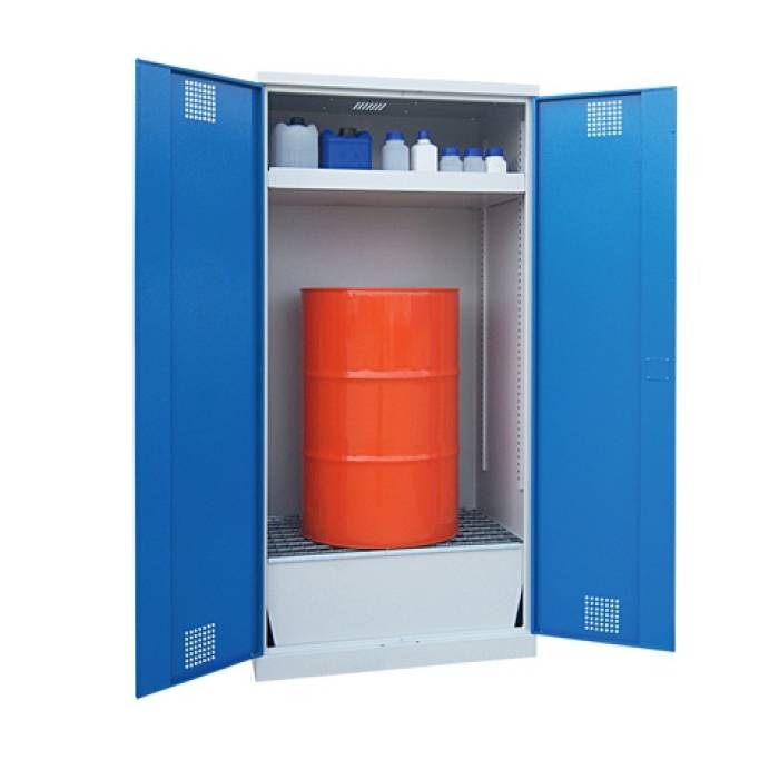 Dulap metalic pentru butoi de 220 l