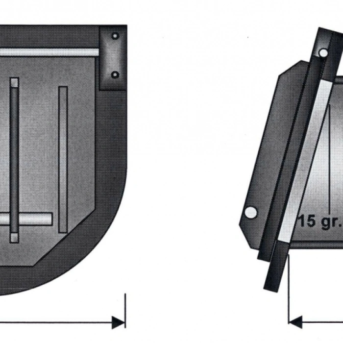 Clapeta antiretur pentru conducte 