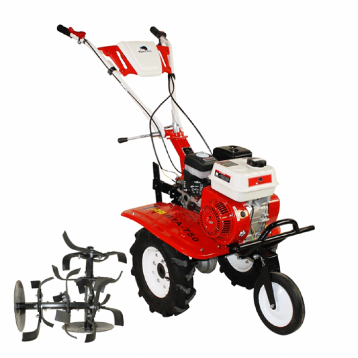 Motocultor BISONTE BTA-750 latime lucru 560–830mm adancime 300mm motor 7cp