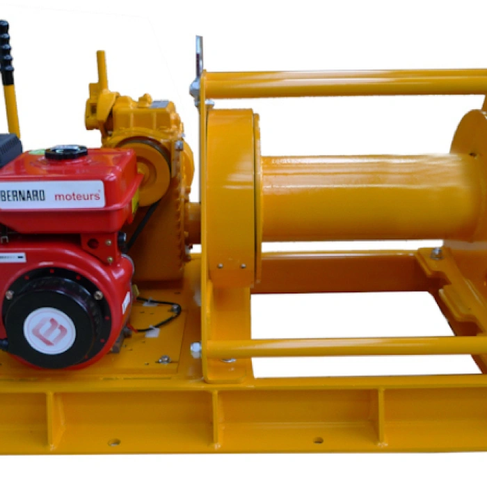 Troliu cu motor diesel