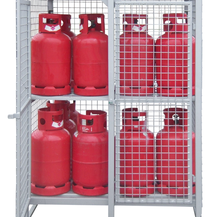 Suport pentru depozitare si transport 24 butelii gaz/oxigen