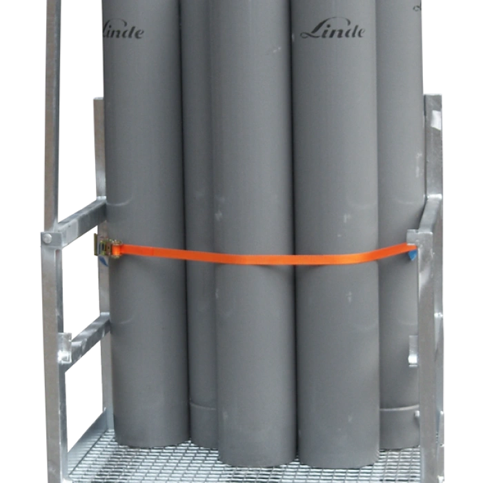 Container pentru depozitare si transport 12 butelii gaz/oxigen