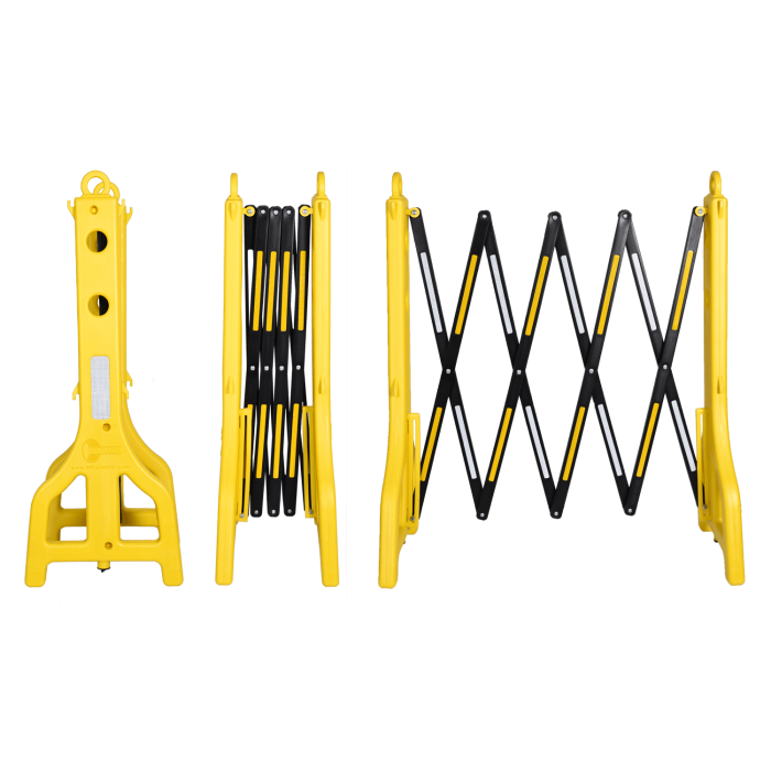 Gard extensibil pentru lucrari - 2.5 m