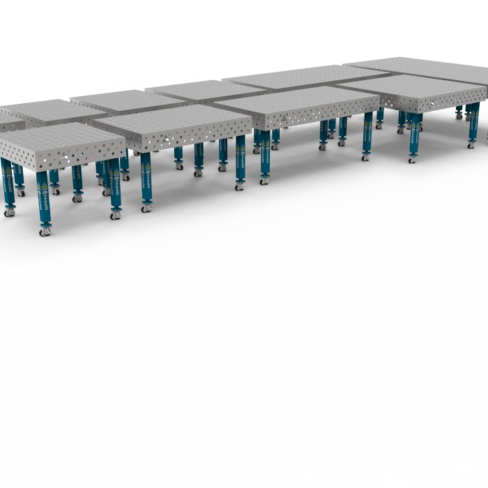 Masa de sudura seria InoxPlus - 1000 x 1000 mm