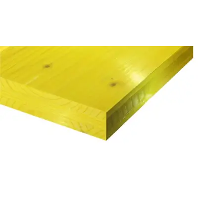 Placa galbena cofrare