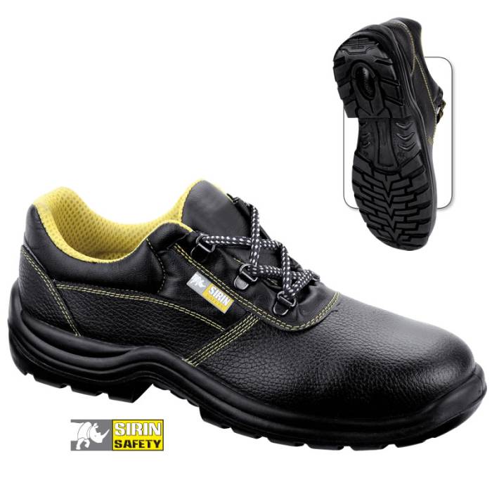 Bocanci de protectie din piele Siriu S1 SRA