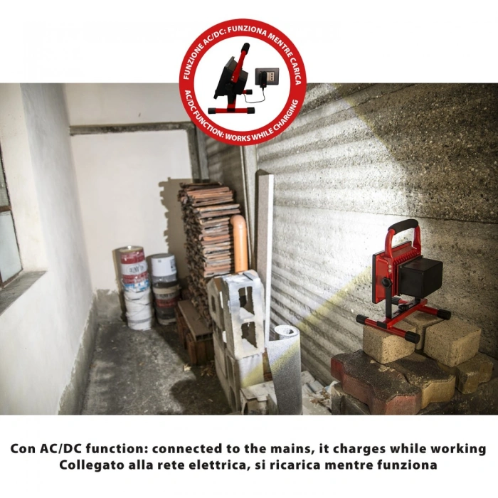 Reflector portabil LED 20W, baterie reincarcabila