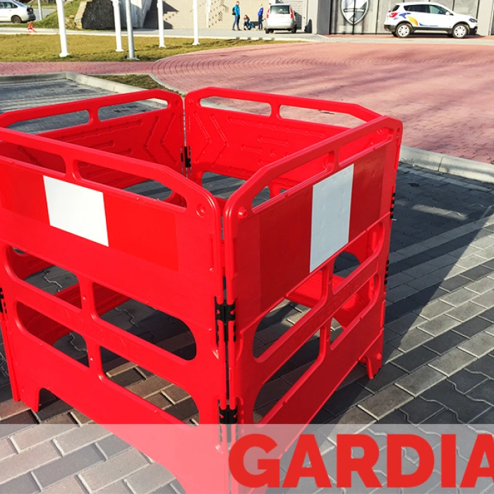 Bariera modulara canal Gardian Red 75cm