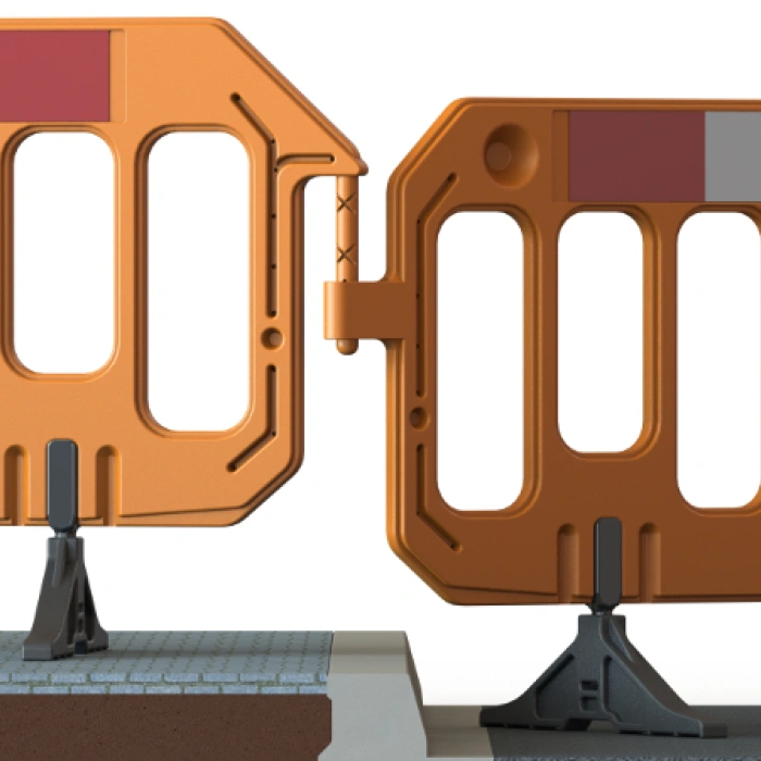 Gard semnalizare pentru lucrari Neos Red 205 x 100 cm