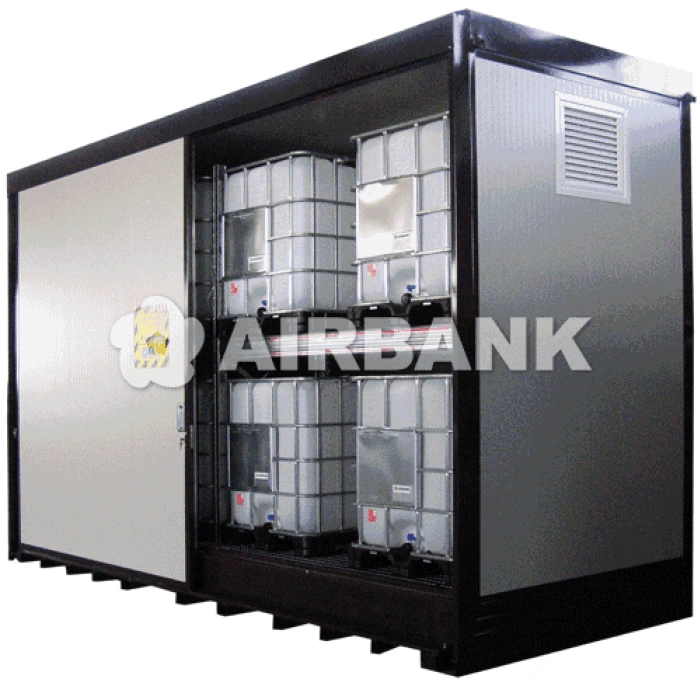 Container pentru depozitare rezervoare IBC