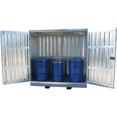 Container din otel galvanizat pentru deseuri periculoase